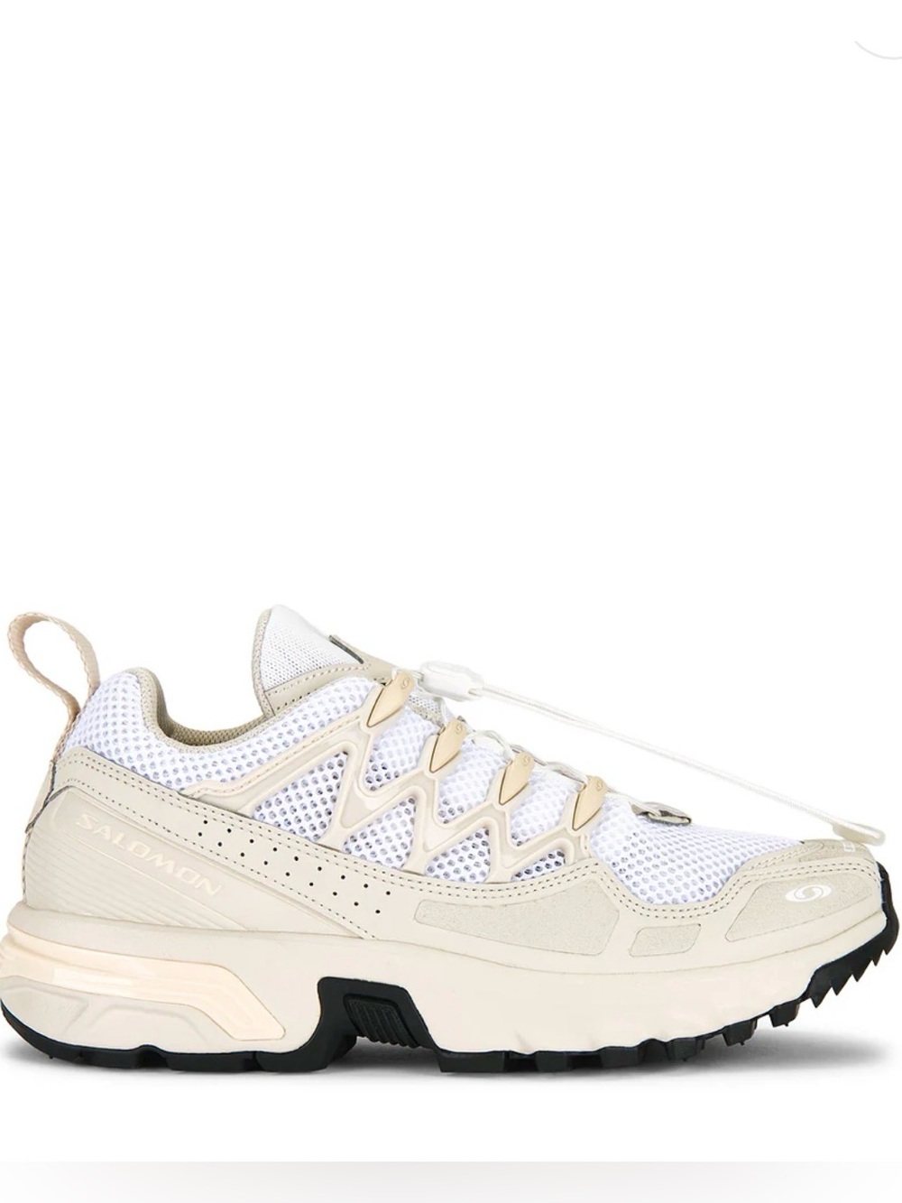 Salomon ACS & OG in Rainy Day, White & Tender Peach 8